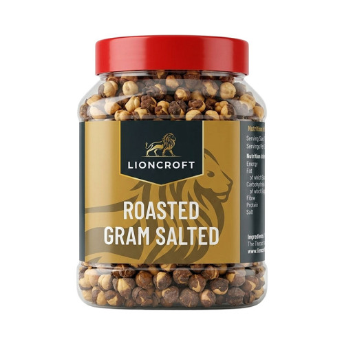 LIONCROFT ROASTED & SALTED CHANNA WITH SKIN 6x300G