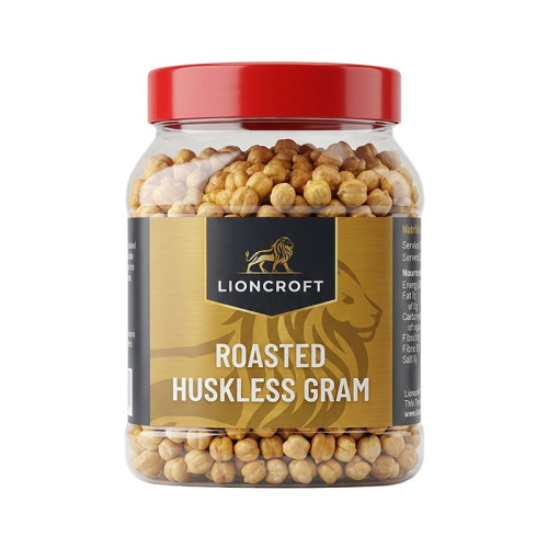 LIONCROFT ROASTED CHANNA JARS 6x300G