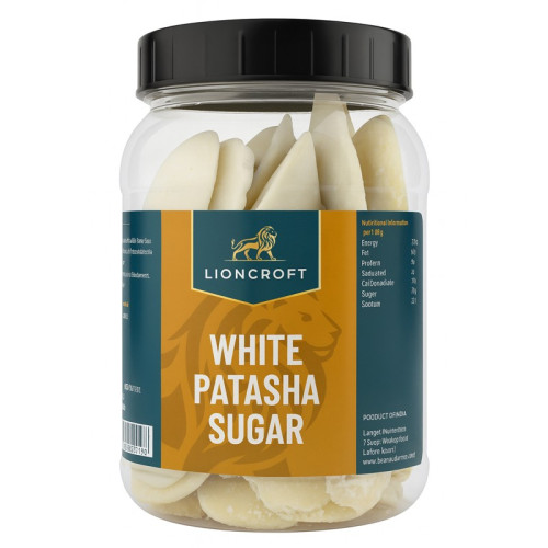 LIONCROFT PATASHA WHITE SUGAR JARS 24x300G