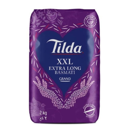 TILDA BASMATI GRAND EXTRA LONG RICE 1x4x2KG