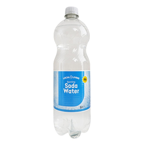 LOCAL LIVING SODA WATER BOTTLE 1x12x1L PMP &Acirc;&pound;0.89