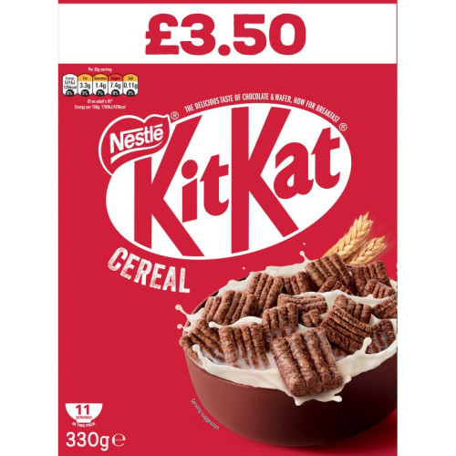 NESTLE KITKAT CEREAL 1x7x330G PMP &Acirc;&pound;3.5
