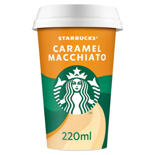 STARBUCKS CARAMEL MACCHIATO ICED COFFEE 1x10x220ML