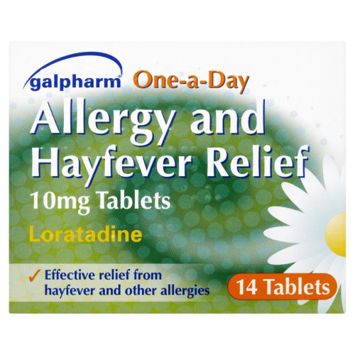 GALPHARM HAYFEVER ALLERGY TABLETS 1x10x14s