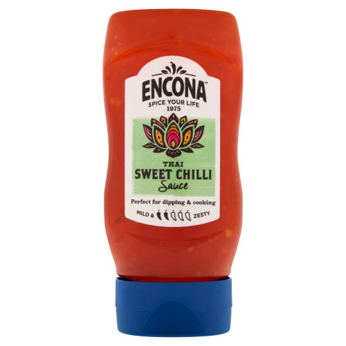 ENCONA THAI SWEET CHILLI SAUCE SQUEEZY 1x6x285ML PMP &Acirc;&pound;1.5