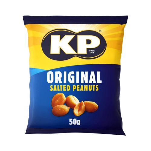 KP ORIGINAL SALTED PEANUTS CARD 1x21x50G