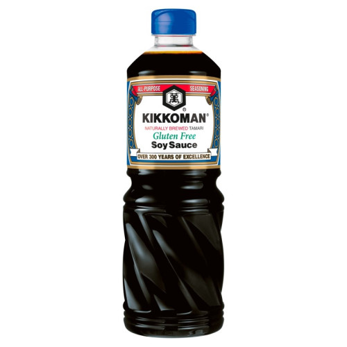 KIKKOMAN TAMARI GLUTEN FREE SOY SAUCE 1x1L