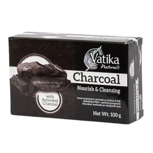 VATIKA NATURALS CHARCOAL SOAP 1x6x100G