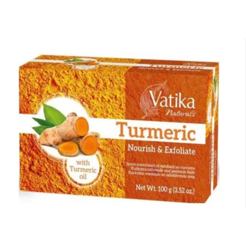 VATIKA NATURALS TURMERIC SOAP 1x6x100G