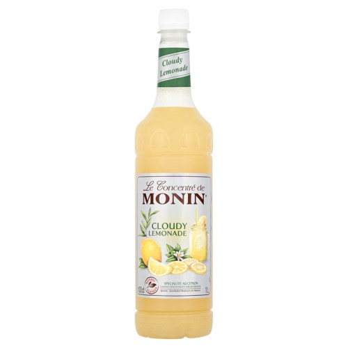 MONIN SYRUP CLOUDY LEMON BOTTLE 6x1L