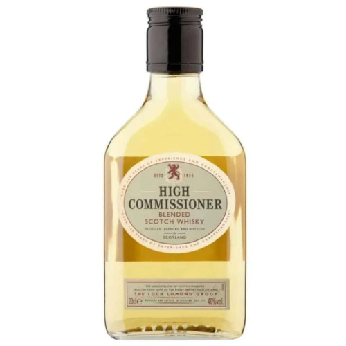 HIGH COMMISSIONER BLENDED WHISKY BOTTLE 48x20CL PMP &Acirc;&pound;6.79