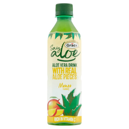 GRACE ALOE MANGO BOTTLE 1x12x500ML PMP &Acirc;&pound;1.29