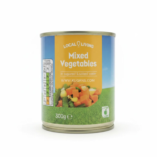 LOCAL LIVING MIX VEGETABLE 1x12x300G PMP &Acirc;&pound;0.89