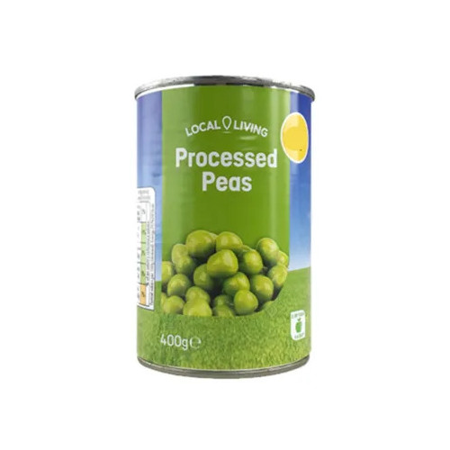 LOCAL LIVING PROCESSED PEAS 1x12x340G PMP &Acirc;&pound;0.89