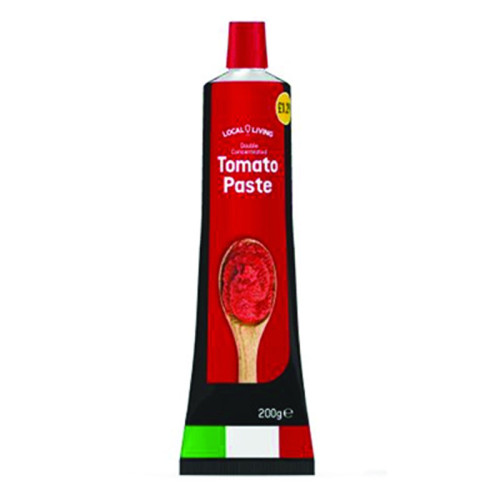LOCAL LIVING TOMATO PUREE 1x12x400G PMP &Acirc;&pound;1.29