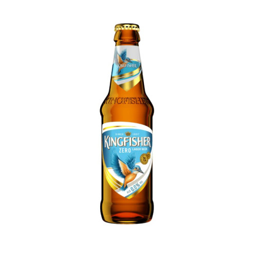 KINGFISHER ZERO BEER BOTTLE 1x24x330ML