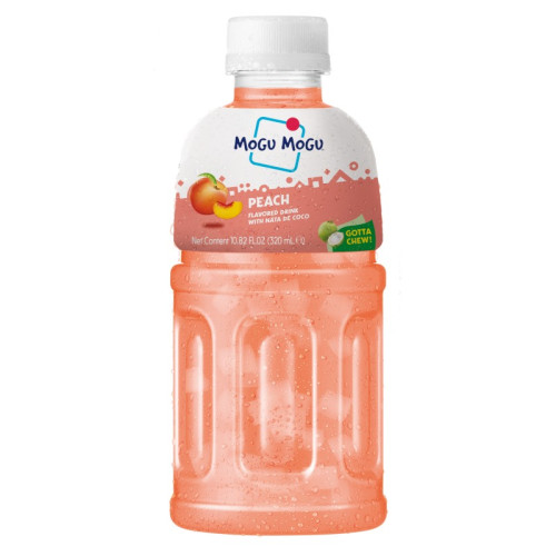 MOGU MOGU PEACH BOTTLE 4x6x320ML