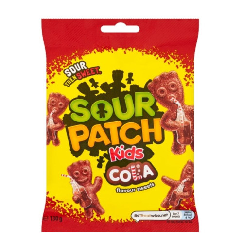SOUR PATCH KIDS COLA SWEETS BAG 1x10x130G