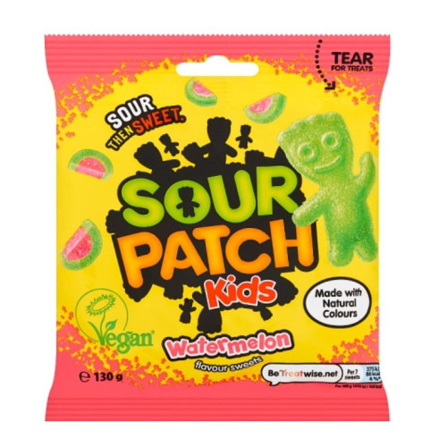SOUR PATCH KIDS WATERMELON SWEETS BAG 1x10x130G