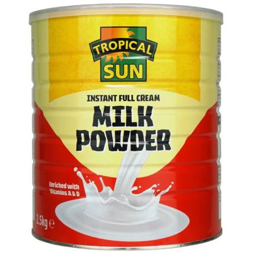 TROPICAL SUN INSTANT FULL CREAM MILK POWDER 6x900G
