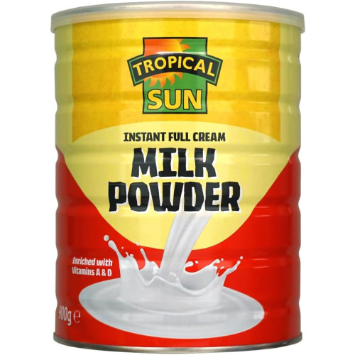TROPICAL SUN INSTANT FULL CREAM MILK POWDER 1x900G