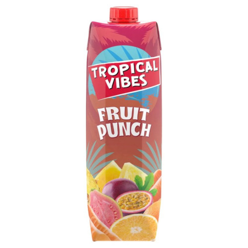 TROPICAL VIBES EXOTIC FRUITS CARTON 1x6x1L