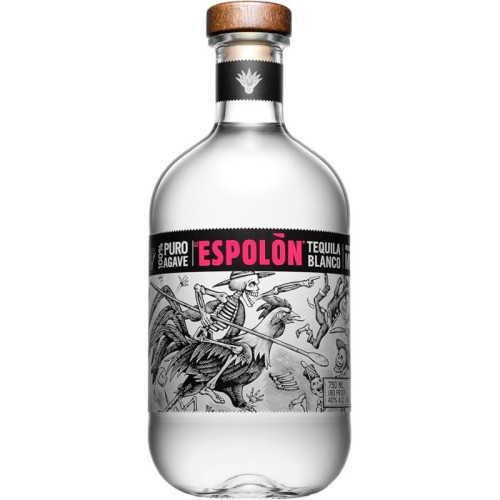 ESPOLAN BLANCO TEQUILA BOTTLE 1x70CL
