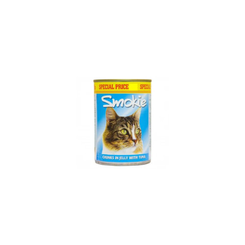 SMOKIE CIJ TUNA CAT FOOD 1x12x400G PMP &Acirc;&pound;0.79