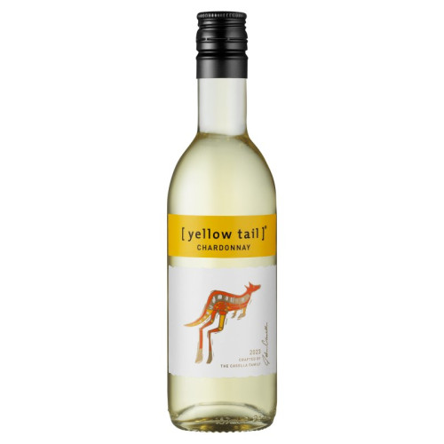 YELLOW TAIL CHARDONNAY WHITE WINE BOTTLE 1x12x18.7CL