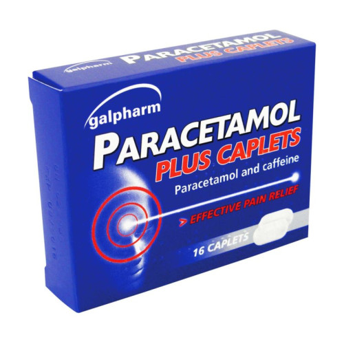 GALPHARM PARACETEMOL PLUS CAPSULES 1x10x16s