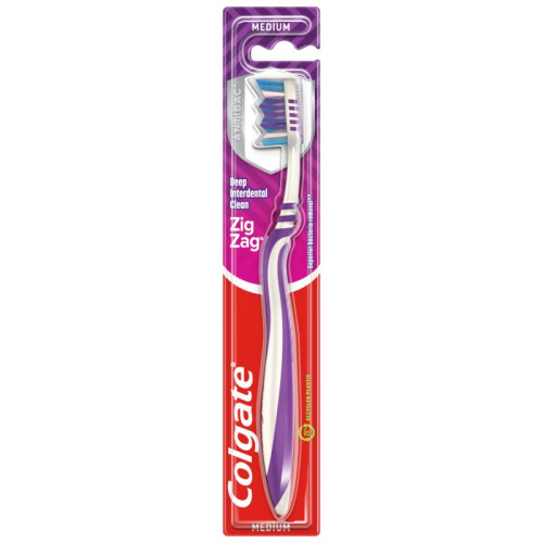 COLGATE ZIGZAG TOOTHBRUSH 1x6xSGL PMP &Acirc;&pound;2