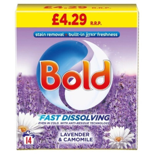 BOLD WASHING POWDER 14 WASHES 1x6x700G PMP &Acirc;&pound;4.29