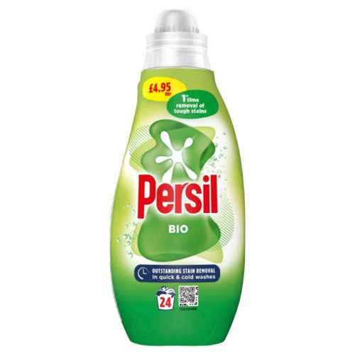 PERSIL BIO LIQUID LAUNDRY WASH 24 WASHES 4x4x648ML PMP &Acirc;&pound;4.95