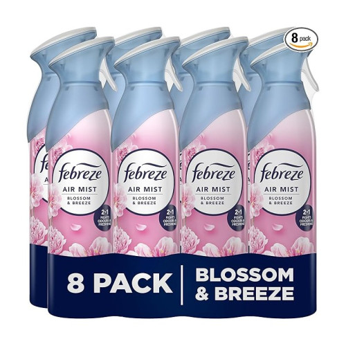 FEBREZE BLOSSOM & BREEZE AIR FRESHNER SPRAY 1x8x185ML PMP &Acirc;&pound;3.49