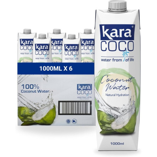 KARA STILL WATER COCONUT CARTON 1x6x1L