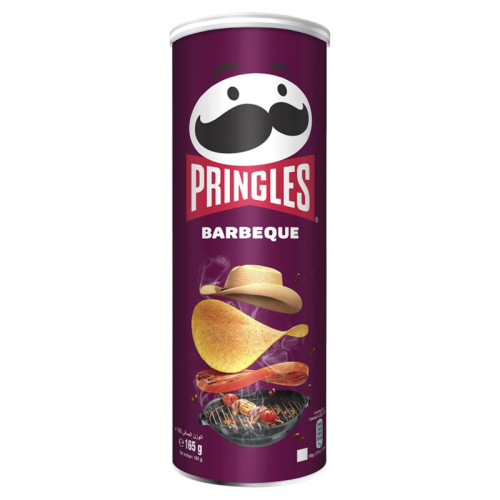 PRINGLES BARBEQUE CRISPS 1x6x165G PMP &Acirc;&pound;2.99