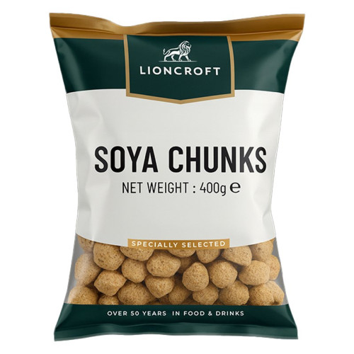 LIONCROFT SOYA CHUNKS 1x8x400G