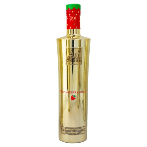 AU VODKA STRAWBERRY BURST VODKA BOTTLE 1x70CL