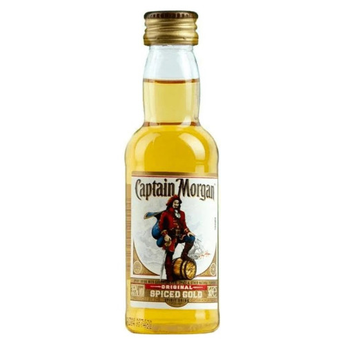 CAPTAIN MORGAN ORIGINAL SPICED RUM BOTTLE 10x12x5CL