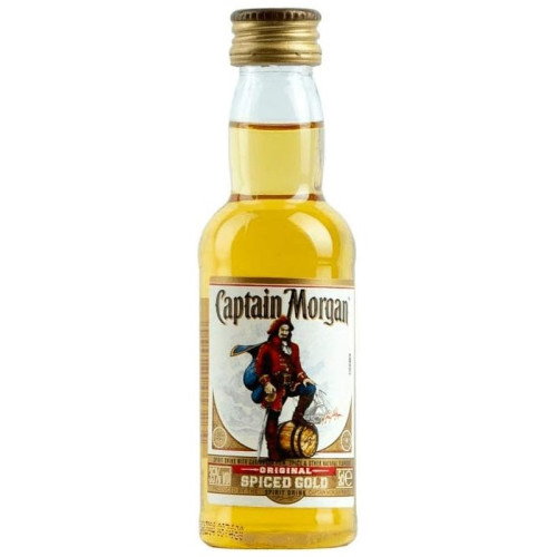 CAPTAIN MORGAN ORIGINAL SPICED RUM BOTTLE 12x5CL