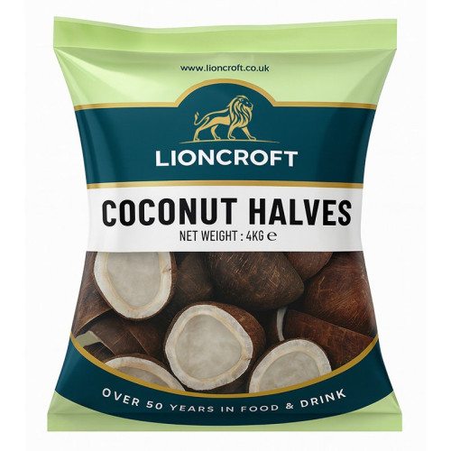 LIONCROFT COCONUT HALF 1x4KG