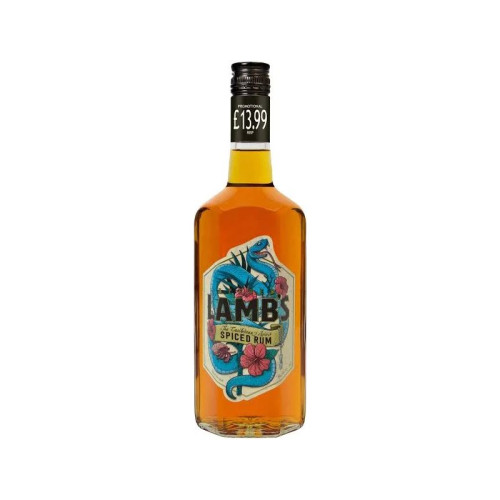 LAMBS SPICED RUM BOTTLE 6x70CL PMP &Acirc;&pound;15.99