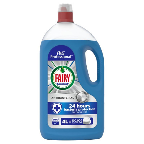 FAIRY ANTIBACTERIAL WASHING UP LIQUID 2x4L