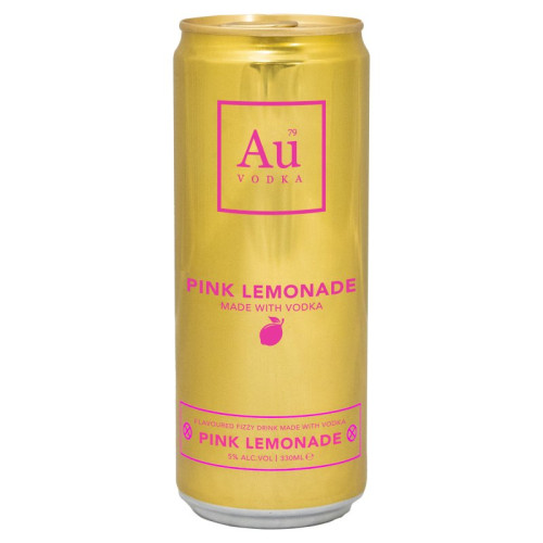 AU VODKA PINK LEMONADE READY TO DRINK CAN 1x12x330ML