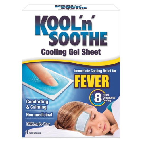 KOOL N SOOTHE COOLING GEL KIDS SHEET 1x4s