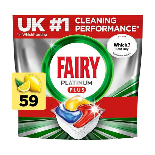 FAIRY ADVANCE PLATINUM PLUS DISHWASH CONCENTRATE 4x59s