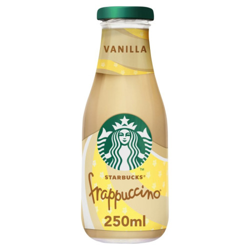 STARBUCKS VANILLA FRAPPE ICED COFFEE 1x250ML