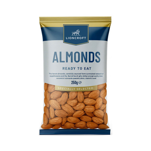 LIONCROFT ALMONDS 23/25 20x250G