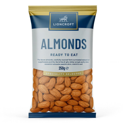 LIONCROFT ALMONDS 23/25 1x250G