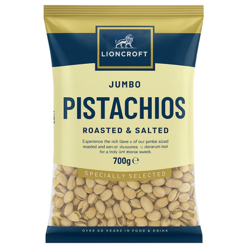 LIONCROFT SALTED PISTACHIOS 21/27 8x700G